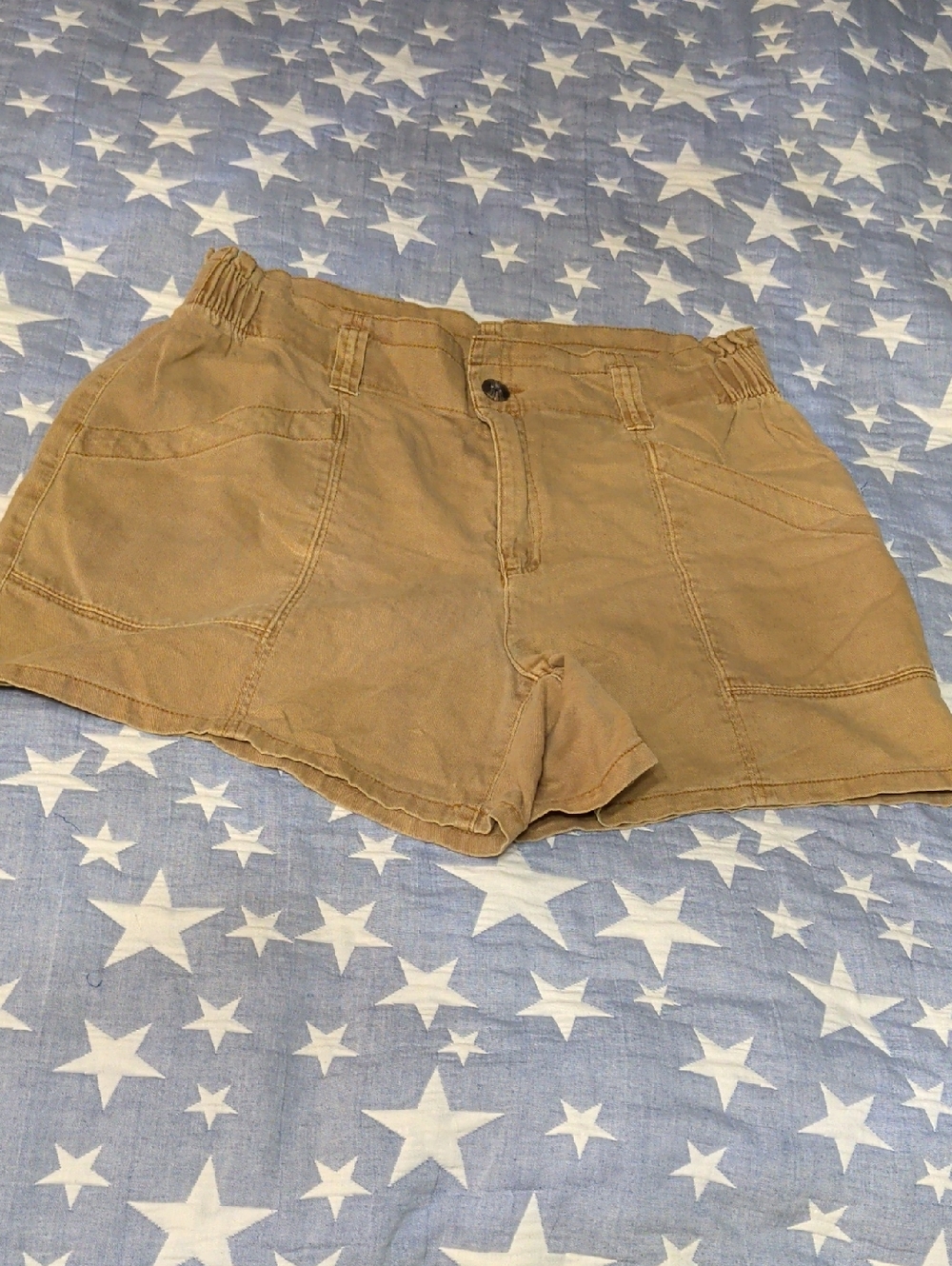 Old Navy Chino Shorts Brown Khaki Medium Like New